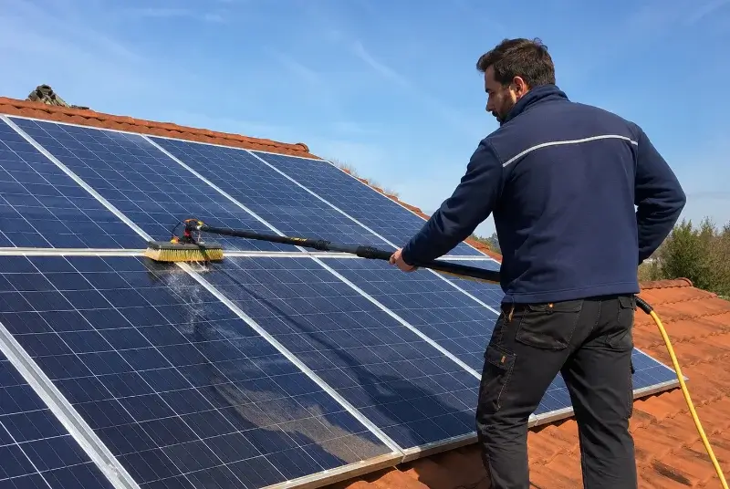 Nettoyage et entretien de panneaux solaires à Saint-Martin-sur-Oust